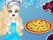 Apple White Cooking Olives Pizza