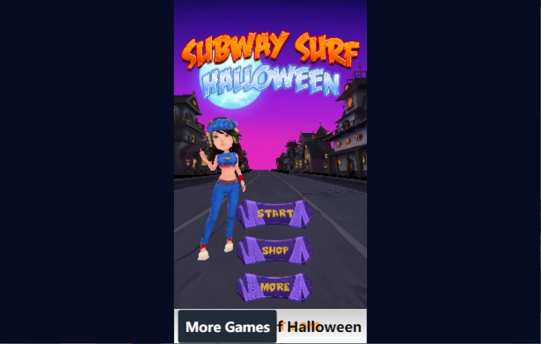Subway Surf Halloween . Online Games .