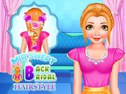 Mia Swept-Back Bridal Hairstyle