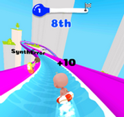 Slippery Water Slides Aquapark.io