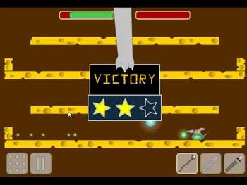 Rat arena shooting game win 2 times 