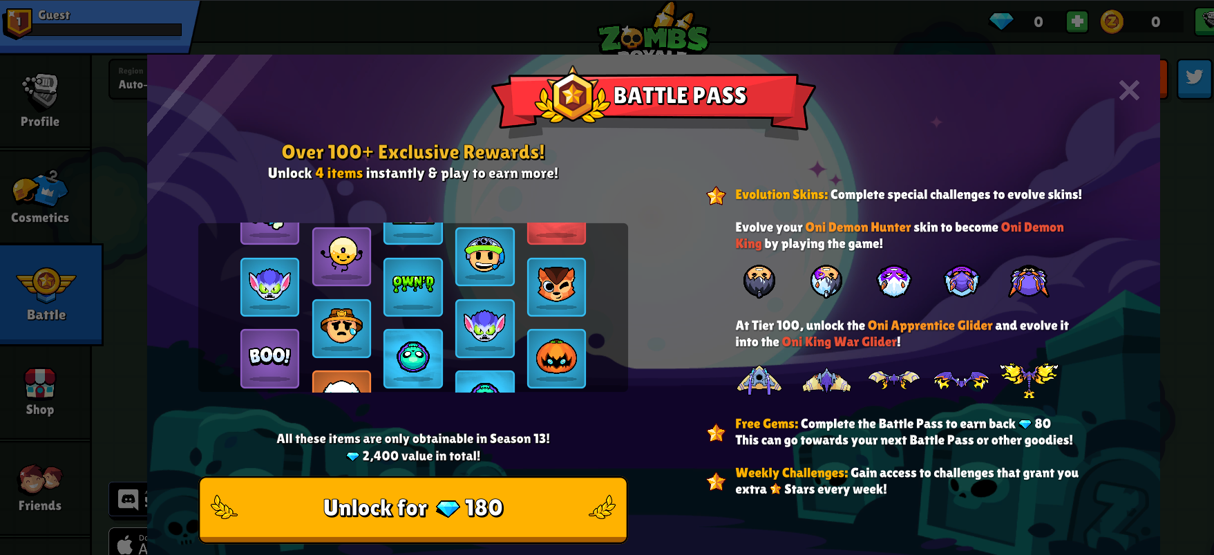 Zombs Royale (ZombsRoyale.io) Game - Play Zombs Royale (ZombsRoyale.io)  Online for Free at YaksGames