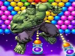 Play Hulk Bubble Shooter Games
