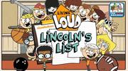 Living Loud: Lincoln's List