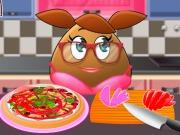 Pou Girl Pizza