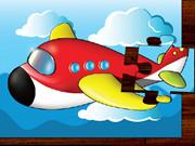 Cartoon Airplain Puzzle
