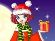 Lovely Christmas Girl