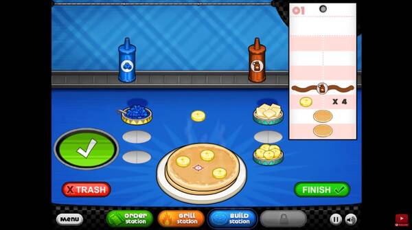 cool math games cooking papa pancakeria