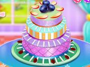 Fruit Chocolate Cake Cooking