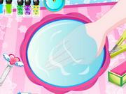 Queen Elsa Nail Designs