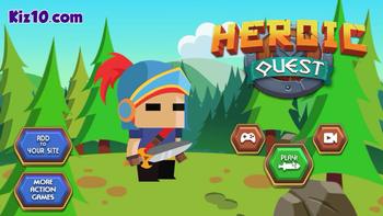 Heroic Quest - Game Walkthrough  Kiz10.com 