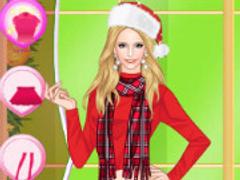 Helen Colorful Christmas Dress