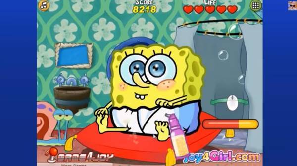 CARE BABY SPONGEBOB, JOGOS BOB ESPONJA, SPONGEBOB GAMES, BABY CARE GAMES