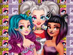 Disney Princesses Comicon Cosplay