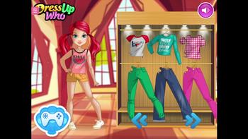 New Disney Game - Ariel's Life Cycle Dress Up Game - DressUpWho Game 