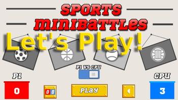 Sports Minibattles Game - Let’s Play (Online Sports Game) 