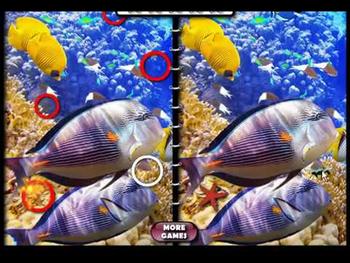 Sea underwater difference game level1 to level5 complete 