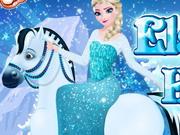 Elsa Goes Horseback Riding