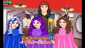 Descendants Hair Salon FREE Games 