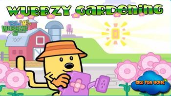 Wow Wow Wubbzy Game Video - Wubbzy Gardening Episode - Preschool Games 
