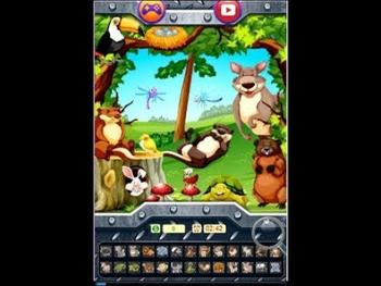 Jungle hidden animals game level1 to level2 complete 