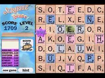 Scrabble Blast 3615 points 