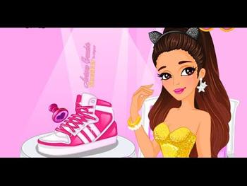 Ariana Grande's Sneaker Designer Full Gameplay Walkthrough 