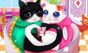 Heart Cats Dress Up