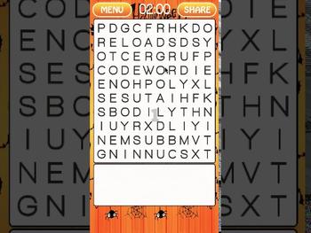 Halloween Word Search 