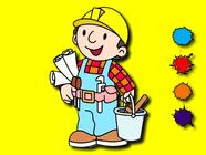 Bob The Builder Coloring Game Play Bob The Builder Coloring Online 