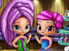 Glittery Genies Realife Sauna