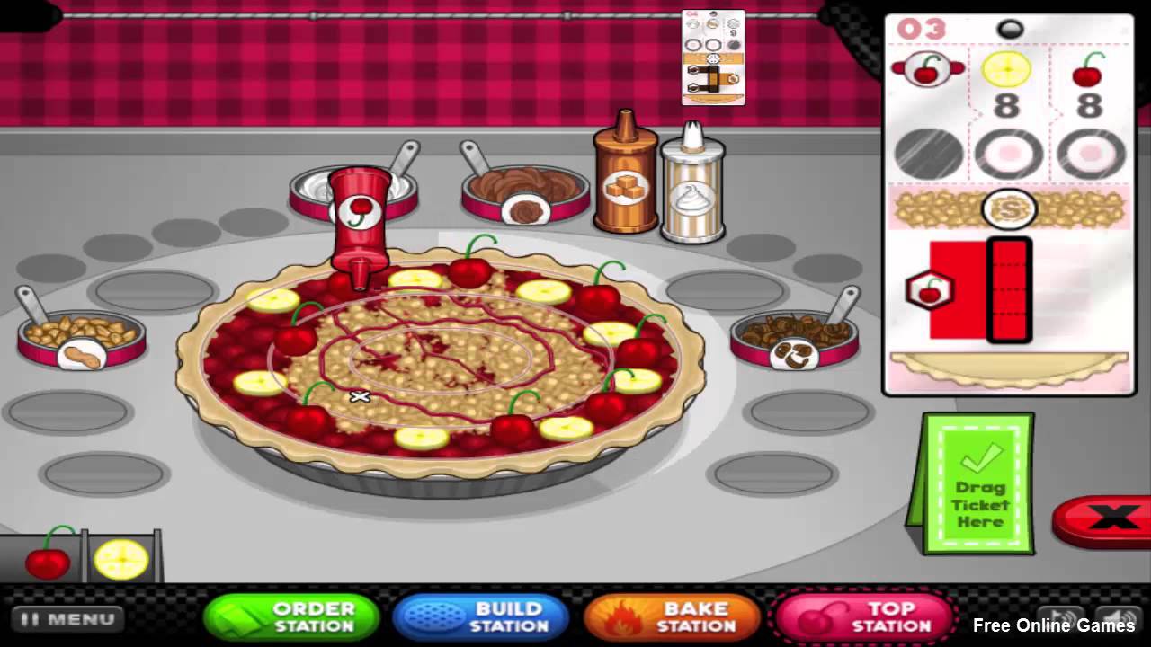 cooking games for kids papas bakeria