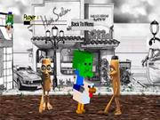 Chicken Jockey Tung Tung Sahur Fight