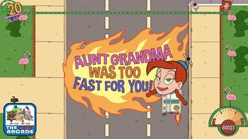 Uncle Grandpa VS Aunt Grandma - Fast and Furious Elders (Cartoon Network Games) 