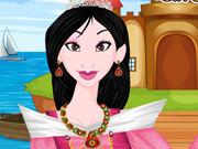 Princess Mulan Party Spa Makeover
