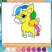 Pony Coloring Book 4