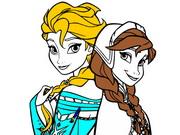 Frozen Fever Coloring