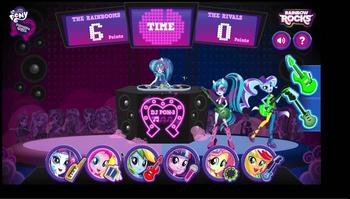 MLP game: MLP EG battle of the bands 