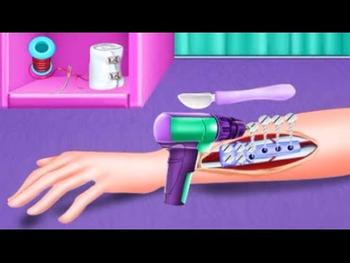 Elsa Fracture Surgery - Dress Up Games for Girl by Babygames 