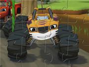 Stripes Monster Machines Puzzle
