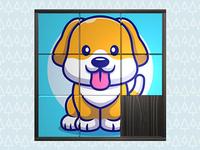 3D Kid Sliding Puzzle