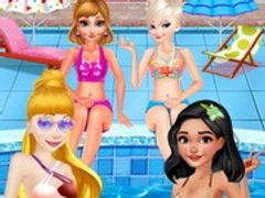 Princesses Summer #Vacay Party em Jogos na Internet