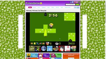 Michael, Michael, Go Recycle! Score of 56,375, Level 24 (WR) 