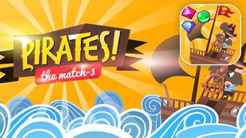 Pirates! - the match 3 | iOs Gameplay 