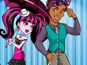 Draculaura And Clawd Wolf Dress Up