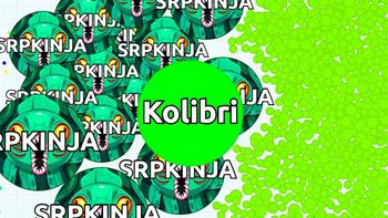 NEW SENPA.IO GAME! EPIC SOLO DESTROYING TEAMS ( Game Like Agar.io ) 