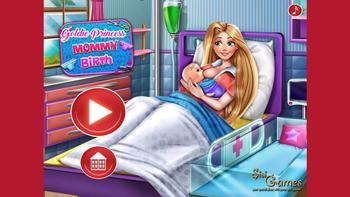 GOLDIE PRINCESS MOMMY BIRTH (Game Walkthrough) 
