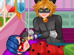 Cat Noir Saving Ladybug Game - Play Cat Noir Saving Ladybug Online for Free  at YaksGames