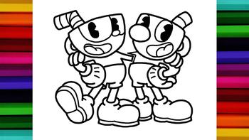 How to Draw Cuphead and Mugman 