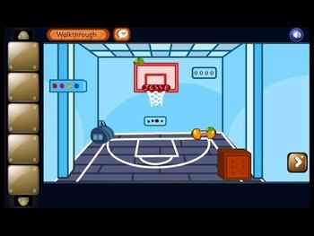 GFG Escape Sports Room Walkthrough [GenieFunGames] 